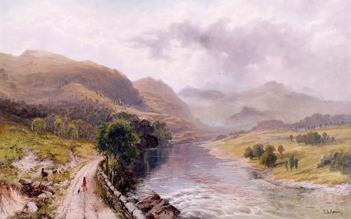 William H. Mander - A Welsh River Valley | MasterArt